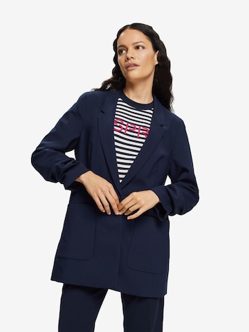 Blazer ESPRIT en bleu : devant