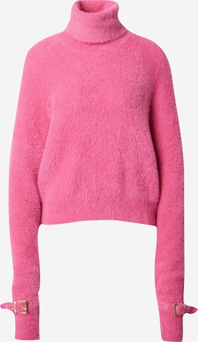 Hoermanseder x About You Sweater 'Doreen' in Pink: front