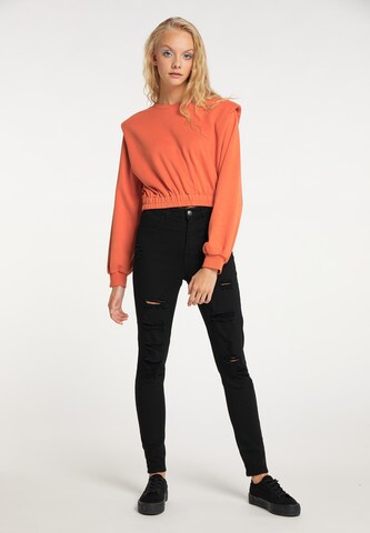 myMo ROCKS - Sweatshirt em laranja