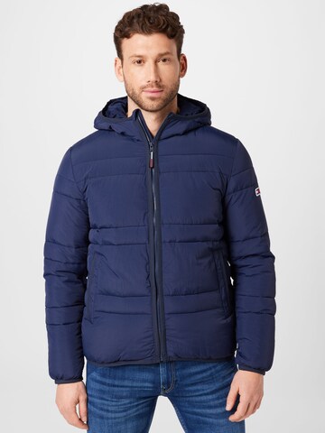 Tommy Jeans Between-Season Jacket in Blue: front