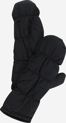 WEEKDAY Mittens in Black: front