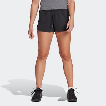 ADIDAS PERFORMANCE Regular Sportshorts 'Train Essentials' in Schwarz: predná strana