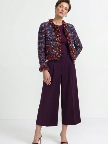 Rich & Royal Regular Trousers in Purple