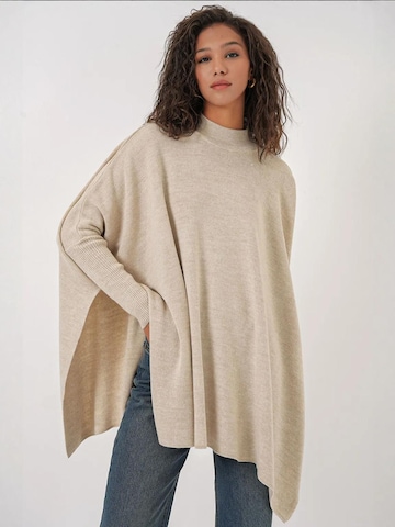 Pull-over Bigdart en beige : devant