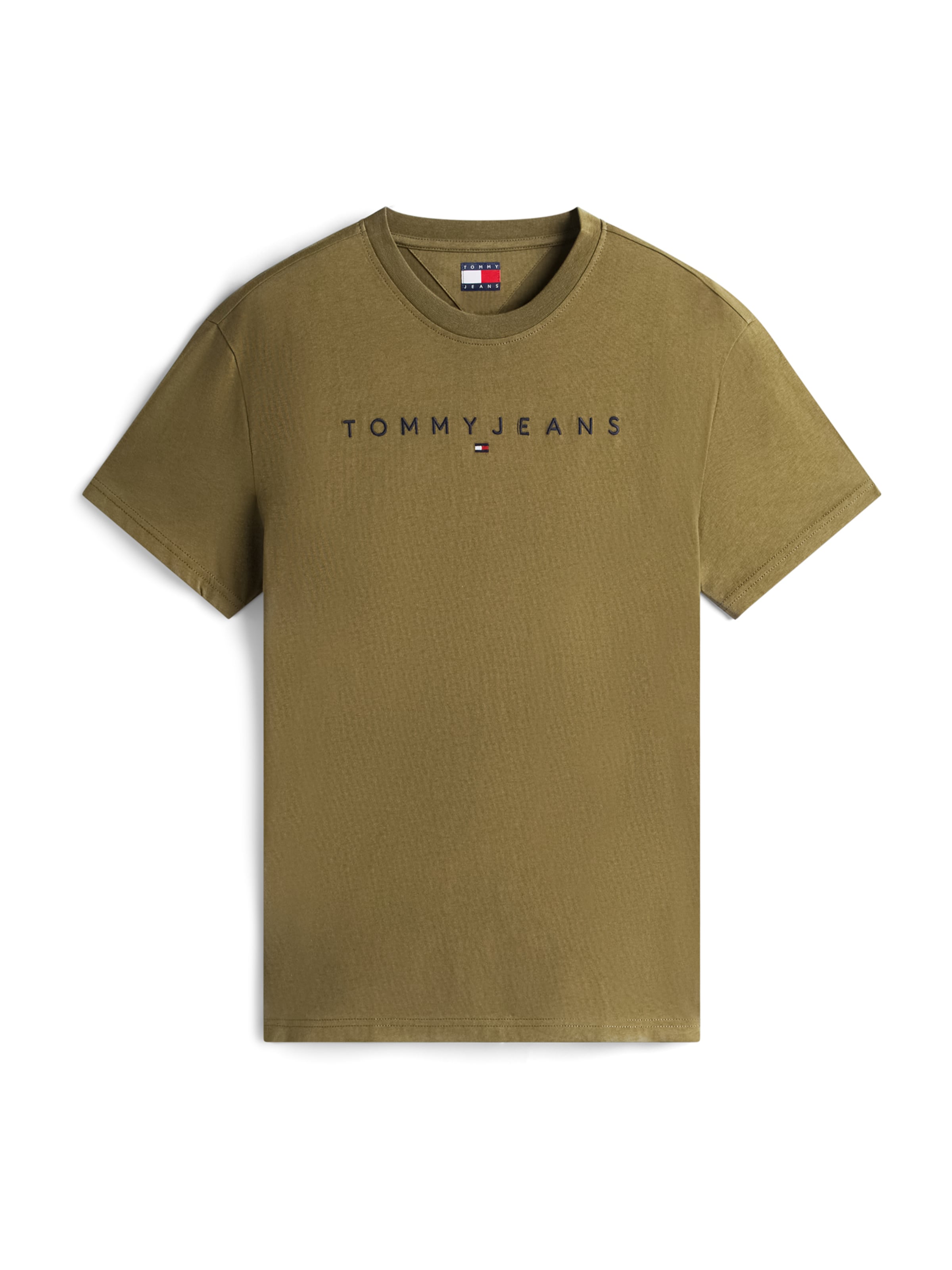 Tommy Jeans Tričko – zelená: přední strana