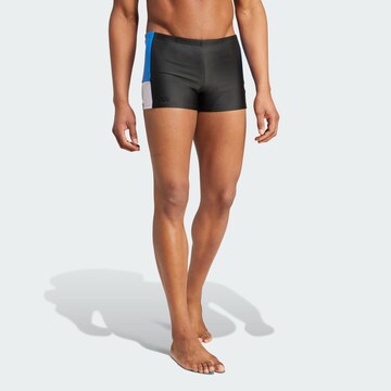 ADIDAS PERFORMANCE Sportbadeshorts in Schwarz: Vorderseite