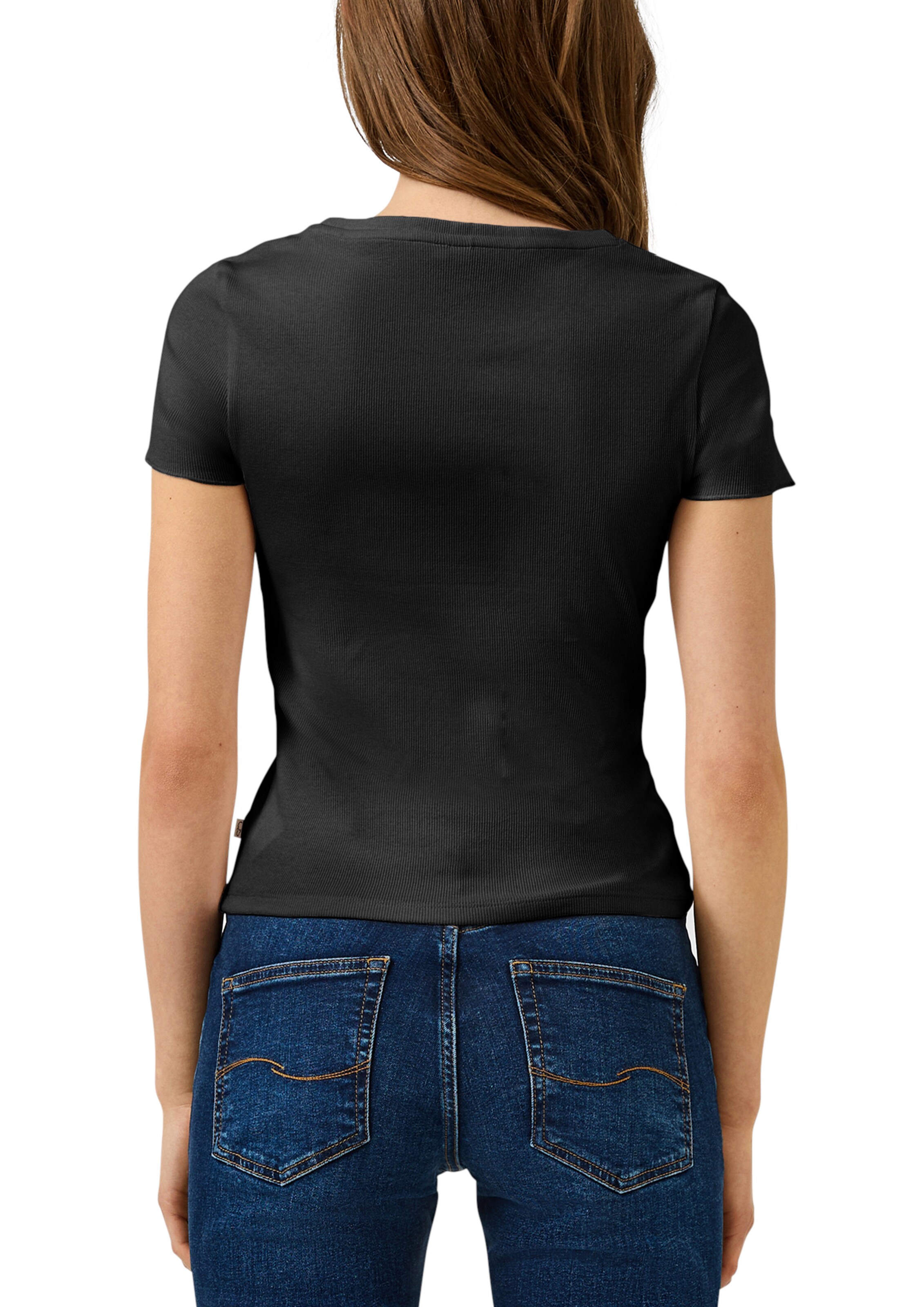 QS Shirt in Zwart