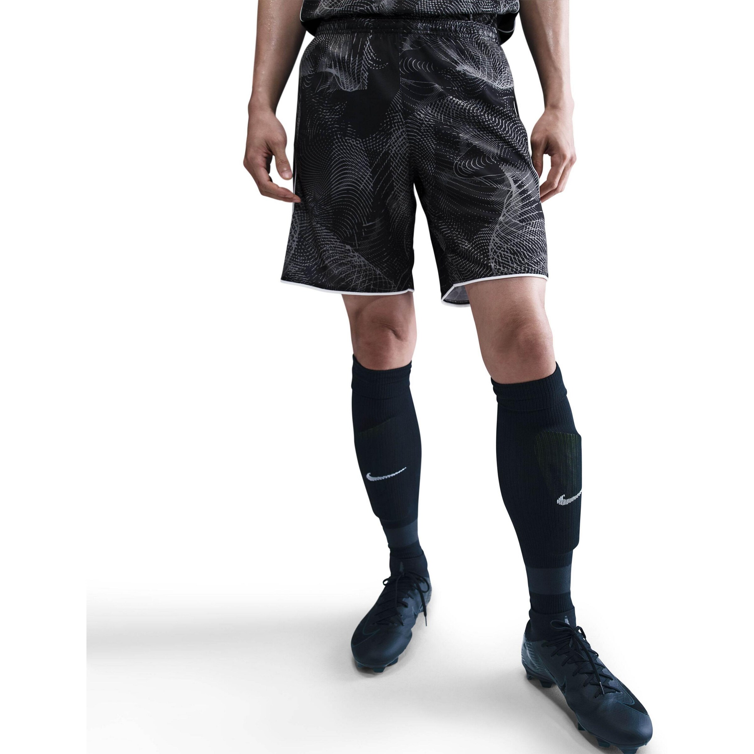 NIKE Слим Спортивные штаны 'Academy' в Черный: спереди