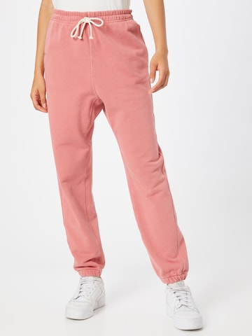 Tapered Pantaloni de la Polo Ralph Lauren pe roz: față