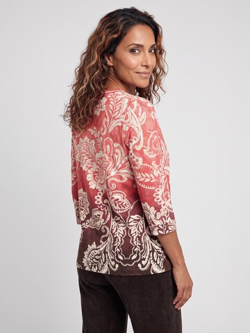 Olsen Shirt 'Hannah' in Rot: Rückseite