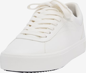 Pull&Bear Sneaker low i hvid: forside