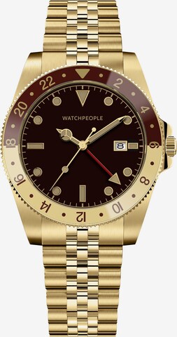 Watchpeople Uhr in Gold: predná strana