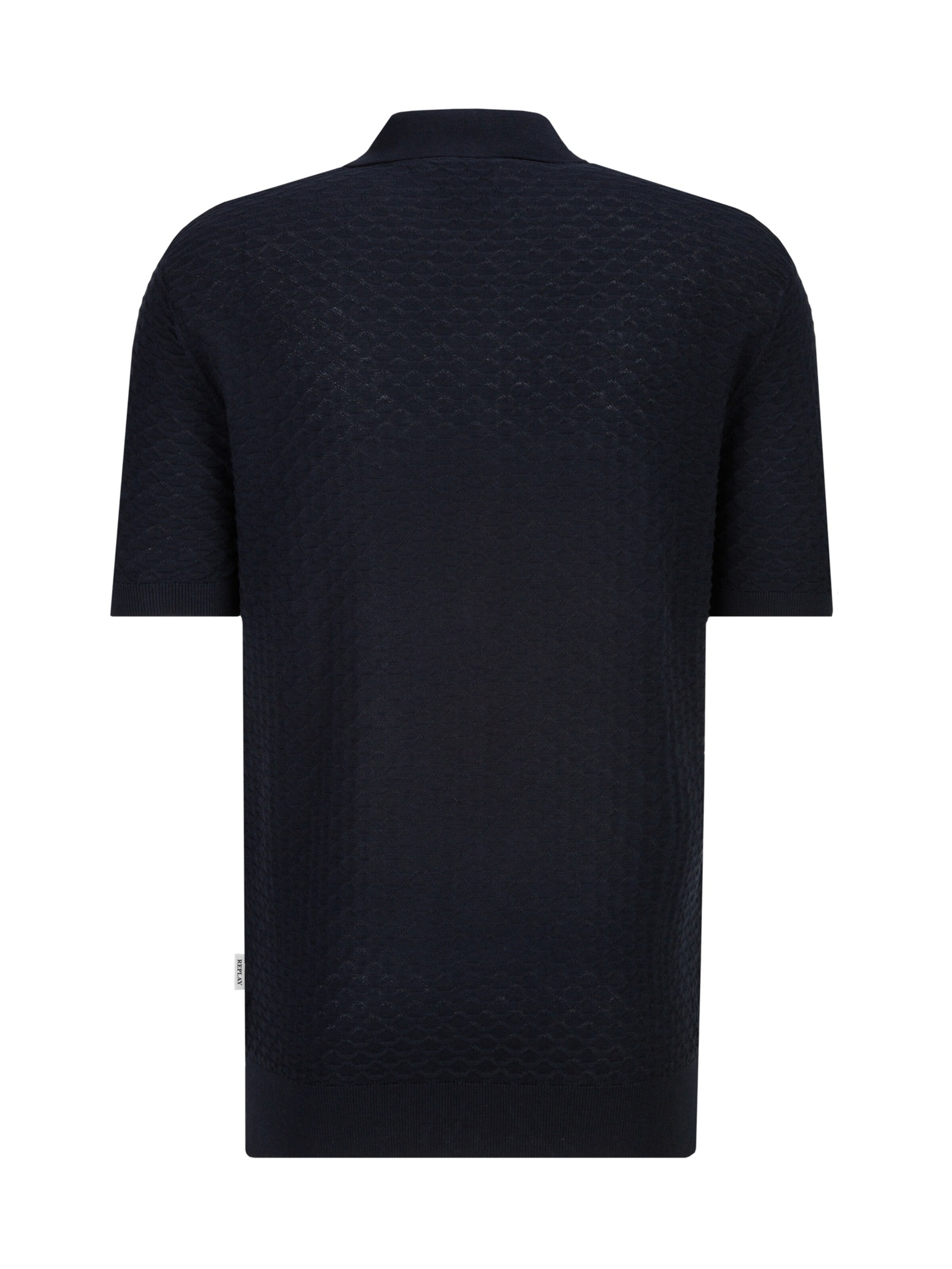 REPLAY Shirt 'Lasso' in Blauw