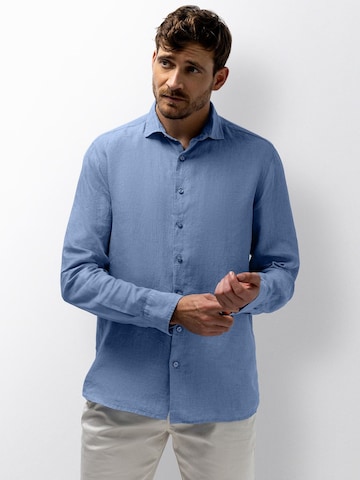 Coupe regular Chemise State of Art en bleu