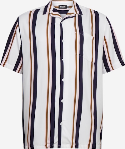 BURTON MENSWEAR LONDON (Big & Tall) Риза в морскосиньо / кафяво / антично розово / бяло, Преглед на продукта