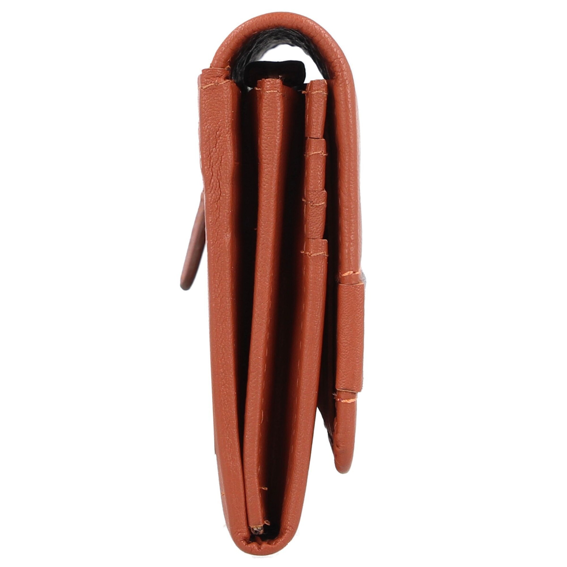 mano Portemonnaie in Braun