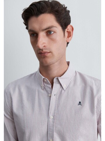 Scalpers Regular fit Overhemd ' ' in Rood