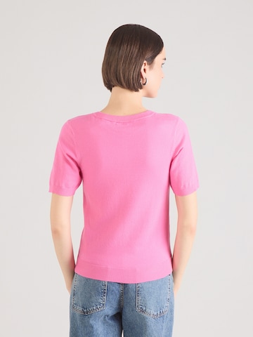 PIECES Neuletakki 'PCNORA' värissä vaaleanpunainen