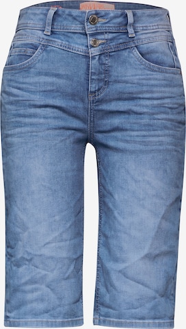 STREET ONE Skinny Jeans in Blue: front