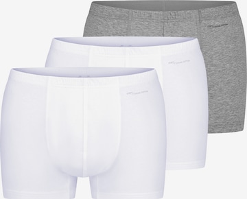 Mey Boxershorts 'Casual Cotton' in Silber: Vorderseite