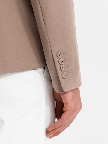 Coupe regular Veste de costume Ombre en beige