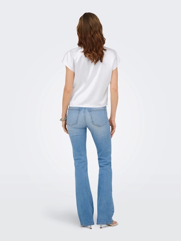 Chemisier 'ONLFARAYA' ONLY en blanc