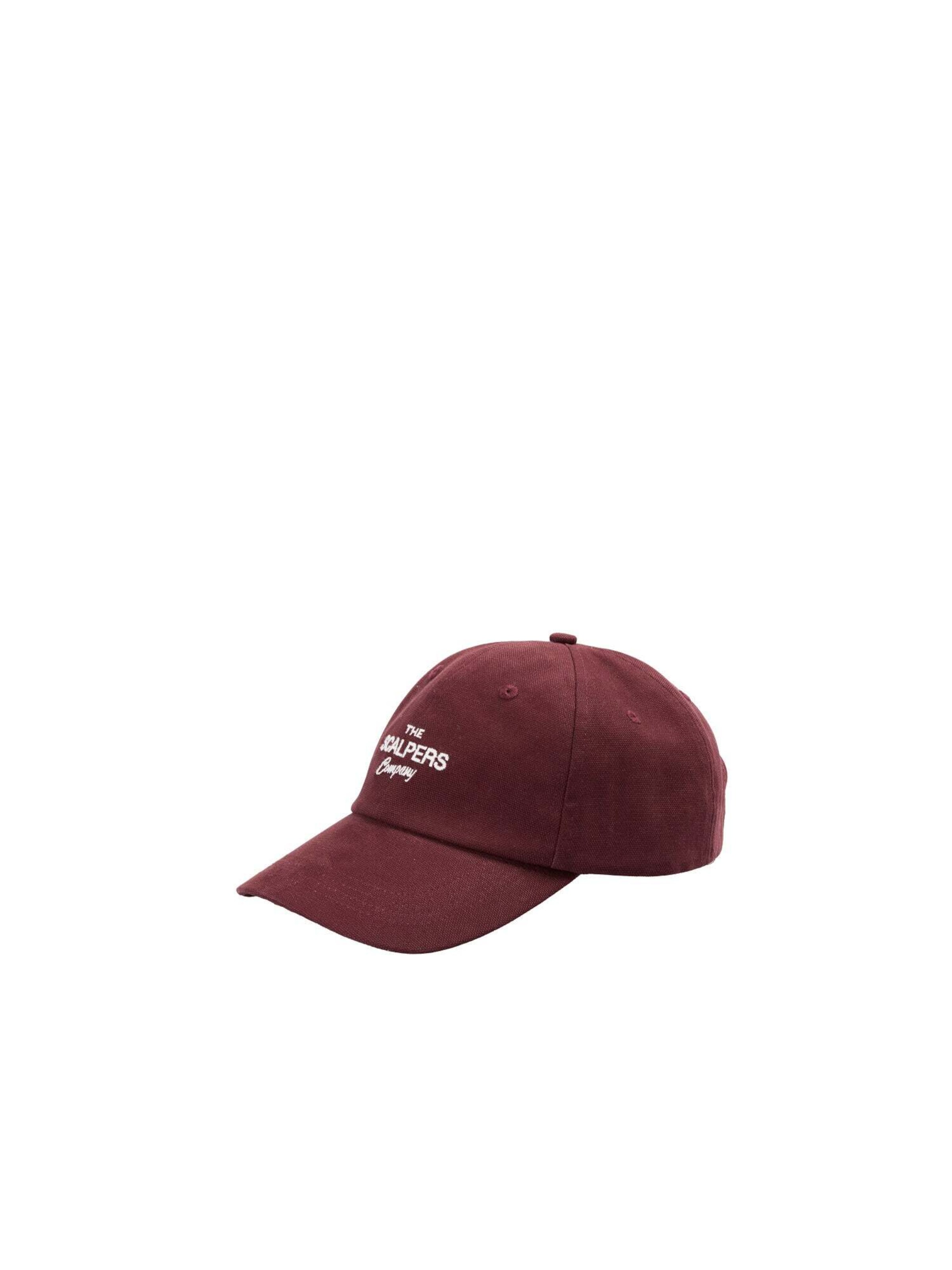 Scalpers Cap ' ' in Red: side