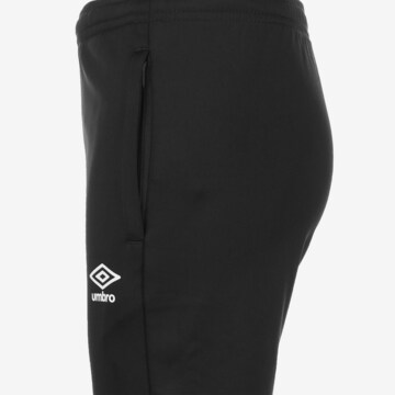 Regular Pantalon de sport UMBRO en noir