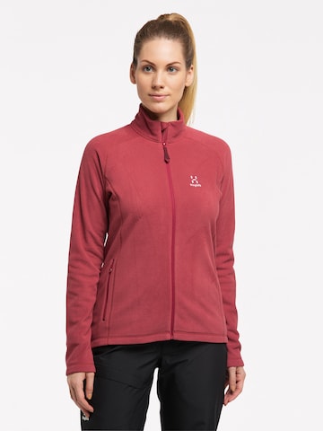 Haglöfs Athletic Fleece Jacket 'Astro' in Red: front