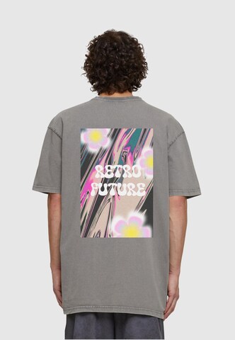 T-Shirt 'Blurry Blossom' Lost Youth en gris : devant