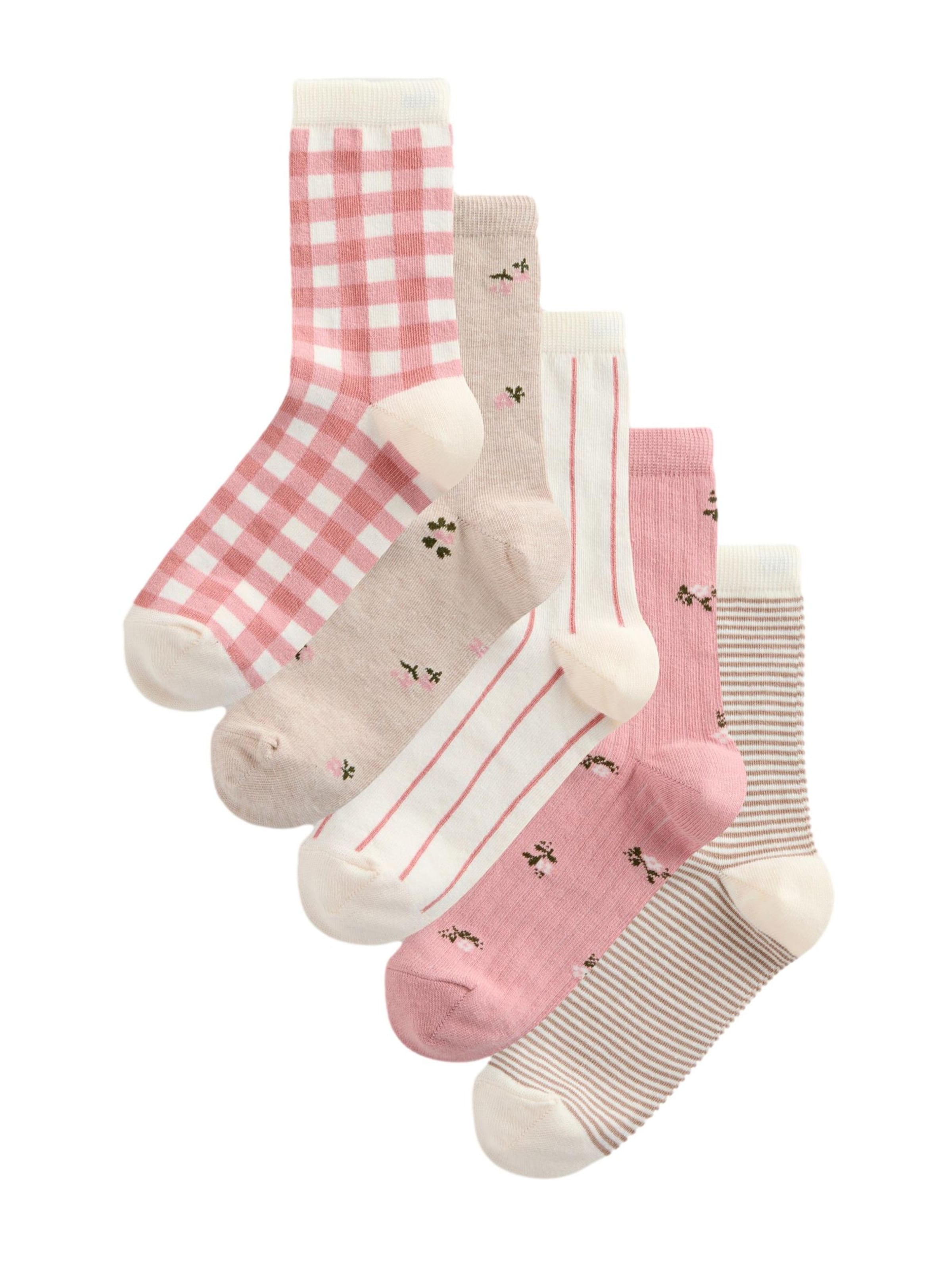 Next Sokken in Beige: voorkant