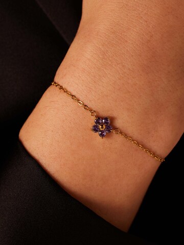 Bracelet Lucardi en or : devant