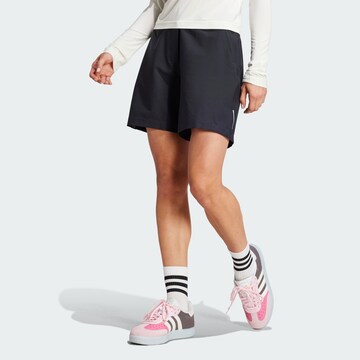 ADIDAS PERFORMANCE Regular Sportbroek in Zwart: voorkant