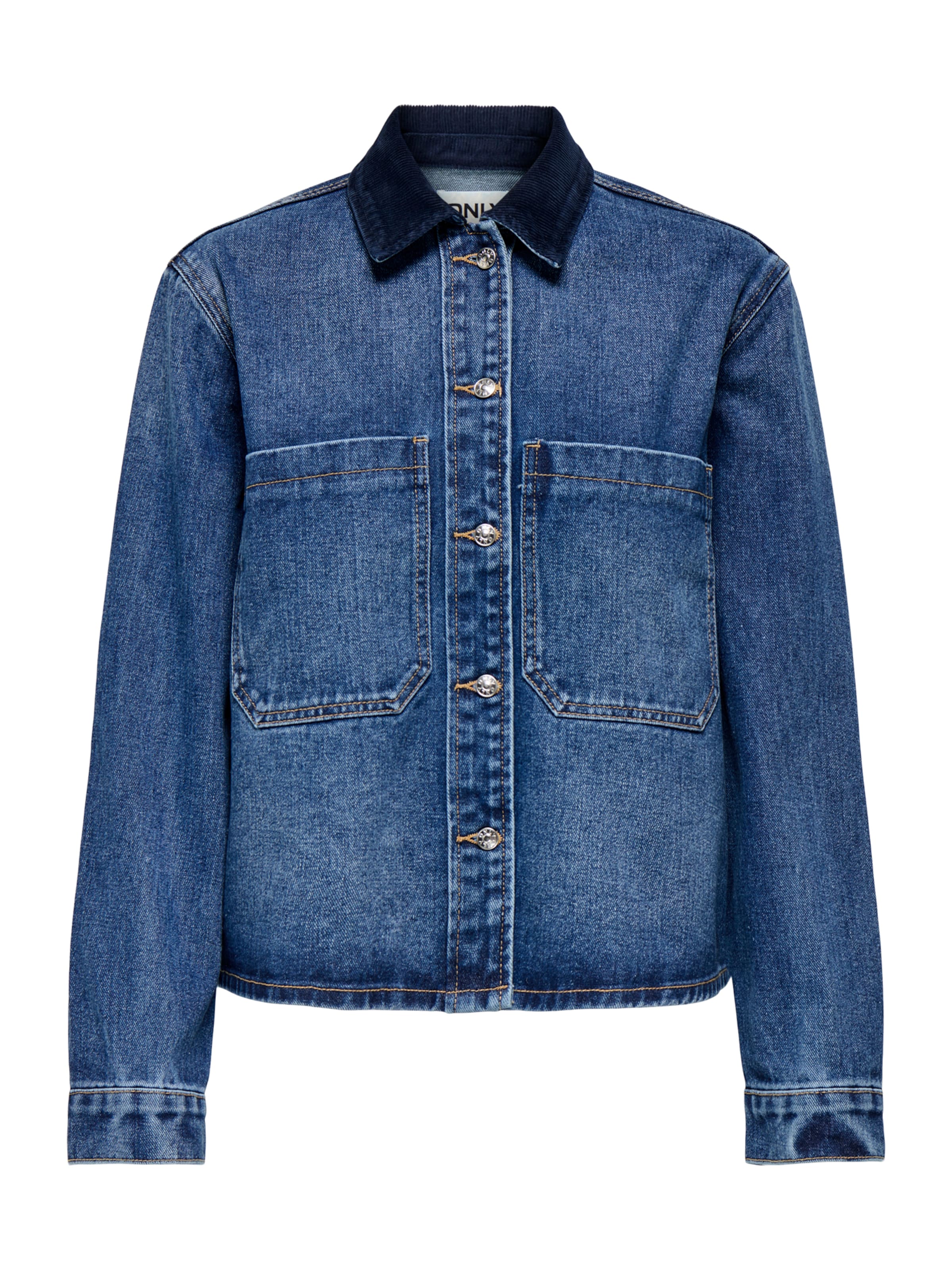 ONLY - Casaco meia-estação 'ONLCASSIE' em azul: frente