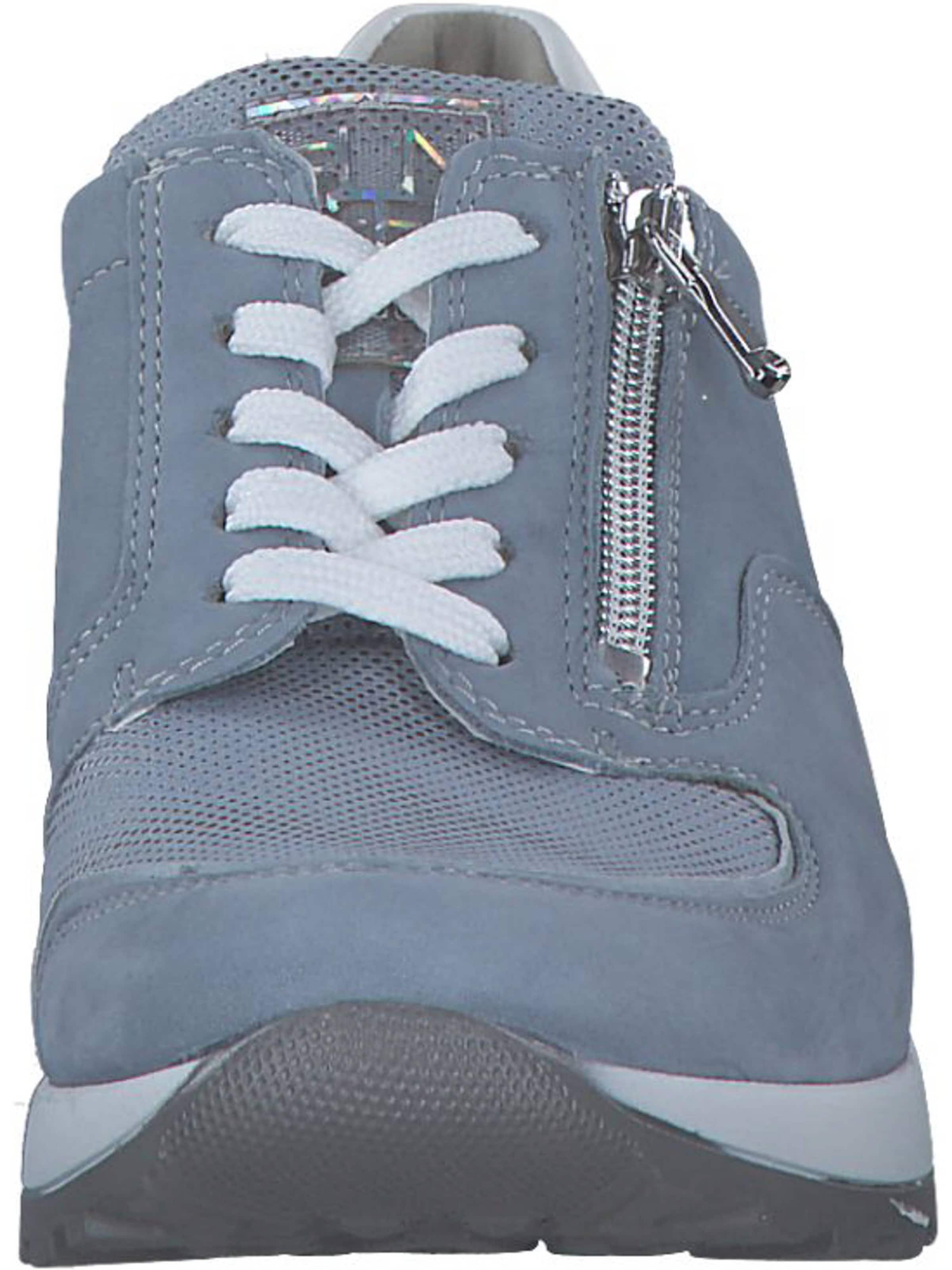 WALDLÄUFER Sportieve veterschoen 'Hiroko' in Blauw