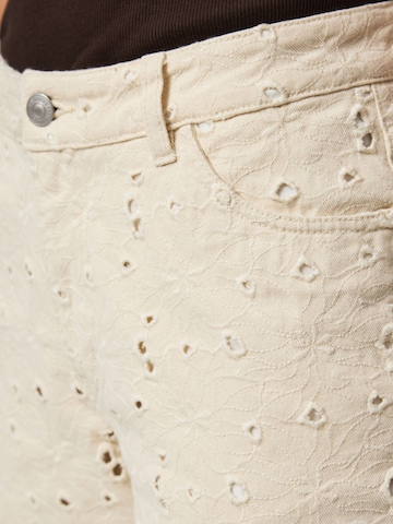 Baggy Jean 'PCElla' PIECES en beige
