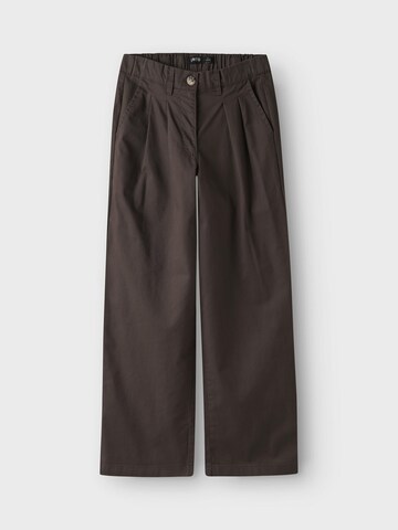 NAME IT Wide leg Trousers in Brown: front
