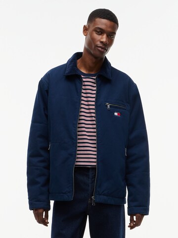 Tommy Jeans Jacke in Blau: Vorderseite