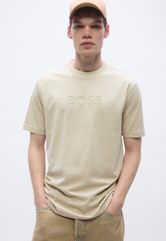 BOSS Shirt in Beige