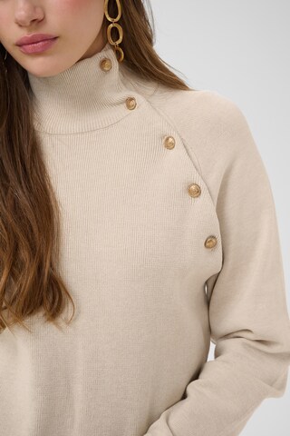 Cream - Jersey 'Dela' en beige
