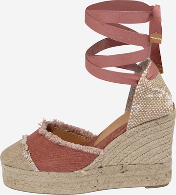 Castañer Strap Sandals 'Catalina' in Pink