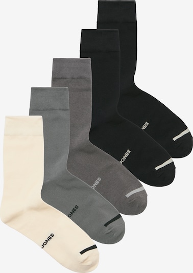 JACK & JONES Čarape 'JACDYLAN' u bež / siva / taupe siva / crna, Pregled proizvoda