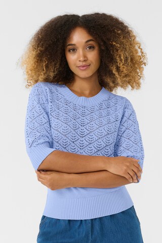 CULTURE Pullover 'Meza' in Blau