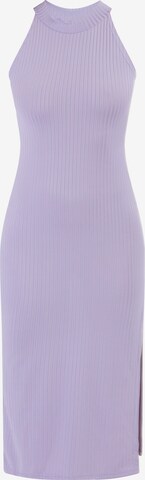 Robe faina en violet : devant