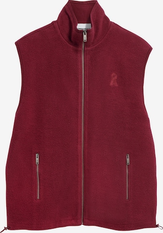 ARMEDANGELS Bodywarmer in Rood: voorkant