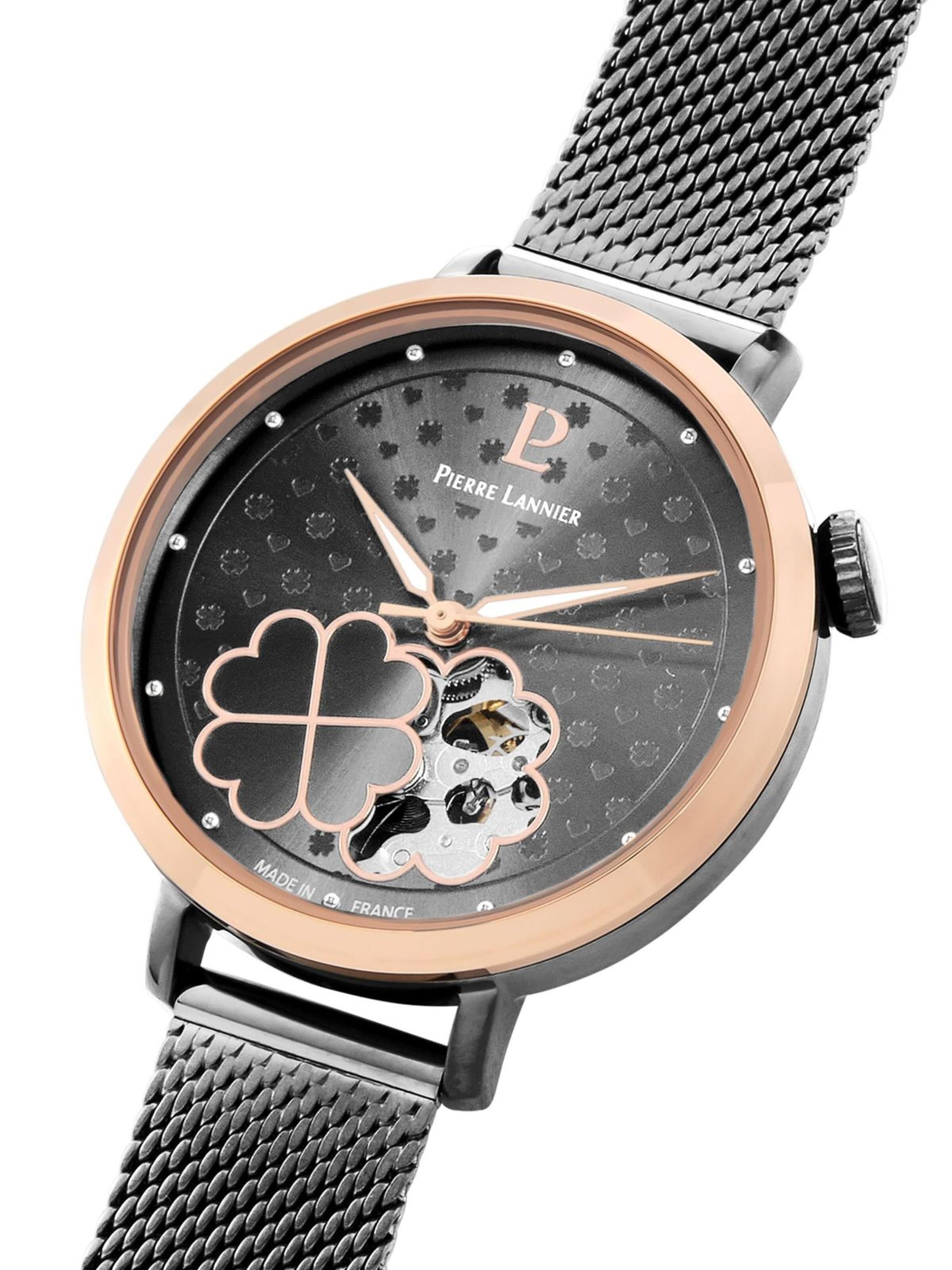 Pierre Lannier Analogové hodinky 'Automatic watch Esperance' – šedá