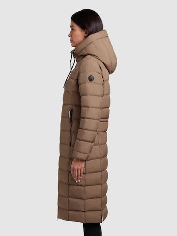 khujo Wintermantel 'Simmie' in Bruin