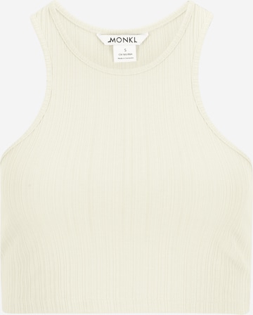 Monki Top in Beige: voorkant