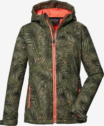 KILLTEC Outdoor jacket in Green: front