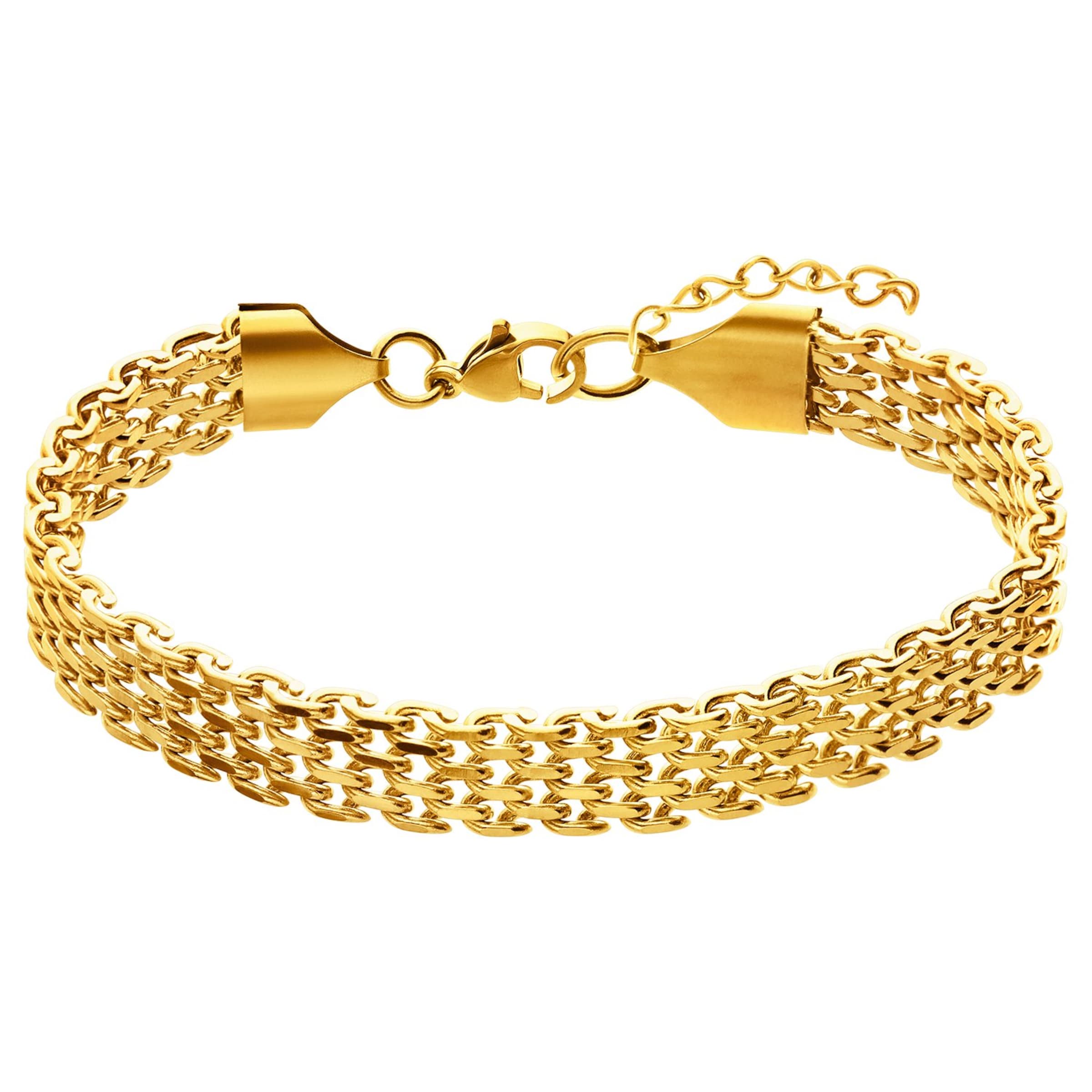 Lucardi Bracelet in Gold: front